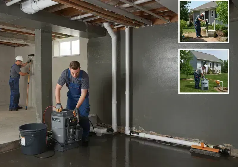 Basement Waterproofing and Flood Prevention process in Shelbyville, MO